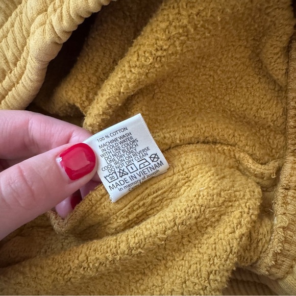 Brain Dead Men's Clean Love Yellow Graphic Sweatpants Medium - Picture 8 of 11